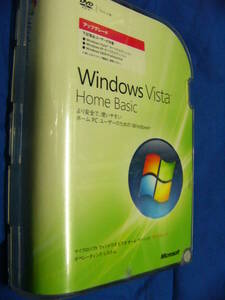 Microsoft Windows Vista Home Basic 32Bit版 アップグレード　正規品　製品版