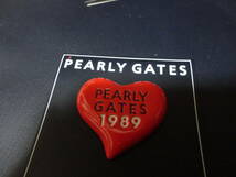 ★　パーリーゲイツ PEARLY GATES ハートモチーフ マーカー　＜レッド＞　★_画像2