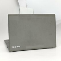 1円～ 即使用可 ノートパソコン 13.3型 東芝 R63/D 中古 第6世代Core i3 8GB 高速SSD 無線 Wi-Fi Bluetooth webカメラ Windows11 Office済_画像5