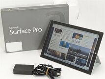 1円～ 元箱有り Microsoft Surface Pro 3 タッチ タブレット 第4世代Core i5 SSD256GB 中古良品 8GB Bluetooth カメラ Windows11 Office_画像1
