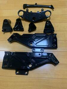  Zephyr 400 pivoted mount plate side stand Zephyr 400 parts CBX400F XJR400