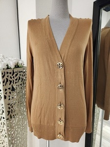  Tory Burch brown group cardigan size S [8815-7-4]