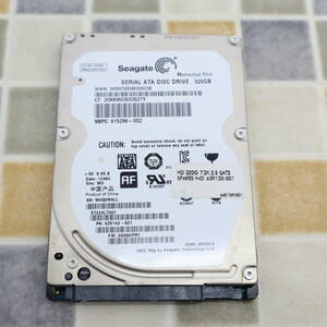 ∠ 320GB｜SATA 内蔵型2.5インチHDD ｜Seagate シーゲート ST320LT007 ハードディスク｜フォーマット済み ■O6233