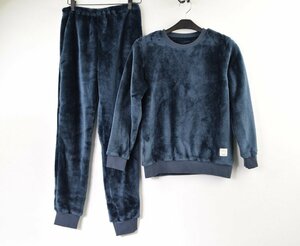 1265-24B0199*meru mezzo moufwamouhuwa* blanket ..... like temperature ... fleece pyjamas 150 navy thousand ..