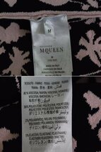 1265-24B0154★アレキサンダーマックイーン★訳あり ピンク系.:* フラワーニットワンピース M イタリア製 ALEXANDER McQUEEN_画像9