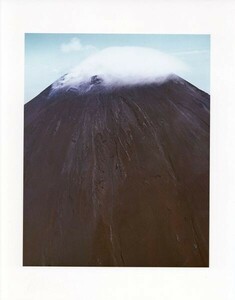 ... print [ summer Fuji .. Fuji series ..] C print en Boss autograph Hamaya Hiroshi Estate attaching 27×21.5