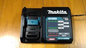 ★☆純正 DC40RA マキタ makita 急速充電器 充電器 DC40RA + マキタ 40V 充電式インパクトドライバ用ケース TD002G 美品　中古品☆★