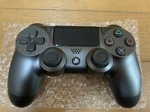 PS4 PlayStation4 ワイヤレスコントローラー ソニー 純正 CUH-ZCT2J スチール・ブラック DUALSHOCK4_画像1