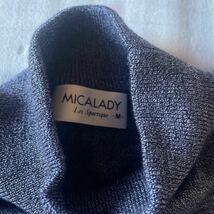 MICALADY ハイネック カットソー レディース M_画像2