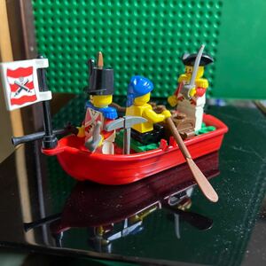 レゴ　LEGO 南海の勇者シリーズ　#6247 宝をつんだボート　フルセット 当時の物　年代物　レア　希少 写真のものが全て　正規品