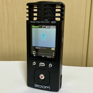 【出品時基本動作確認OK】/ズーム ZOOM Q3 CB (Classical Black) Handy Video Recorder/限定カラー/電池以外欠品なし