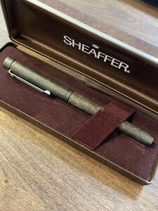 1円～　SHEAFFER　シェーファー　万年筆　箱付き　ペン先K14（585）