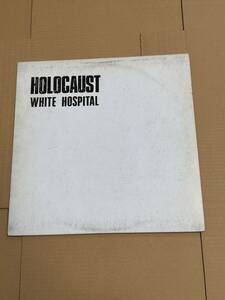 WHITE HOSPITAL / HOLOCAUST 12インチ オリジナル盤 1984年 Eskimo Records GRIM VASILISK ノイズ gerogerigegege