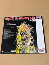 アイアン・メイデン IRON MAIDEN / ライヴ!!＋ワン LIVE!! 国内盤 12インチ 帯付 見本盤 プロモ 白ラベル_画像3