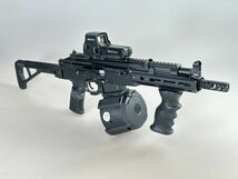 NB 製 20㎜レール対応 エルゴノミックフォアグリップ 検) SR25 M4 M4A1 CQB AR15 M16 SR16 SR47_画像7