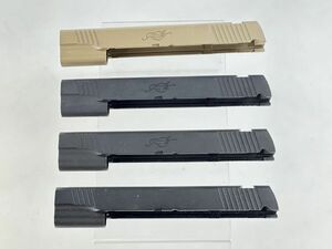 【500円～SALE】海外製 マルイタイプ M1911ガスブローバック 用 Kimberタイプ スライド 4本セット 検)M4 M4A1 CQB M16 SR16 M870 M500 SPAS