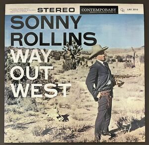 ソニー・ロリンズ「ウエイ・アウト・ウエスト」LAX3010 Sonny Rollins Way Out West ジャズ　JAZz'