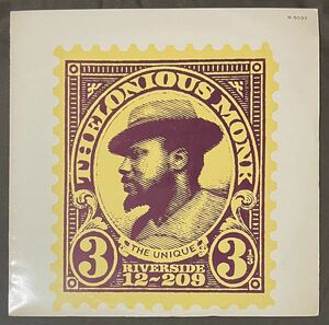 セロニアス・モンク「スタンダードを弾く」ペラジャケ　R-5039 Thelonious Monk Riverside 