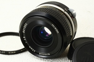 美品◆Nikon ニコン NIKKOR 35mm F2.8◆広角レンズ/A3839