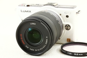 ジャンク品◆Panasonic パナソニック LUMIX DMC-GF2 レンズキット◆ミラーレス機 1210万画素/A3855