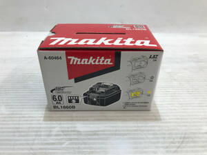 【未使用品】makita(マキタ) 18V6.0Ahリチウムイオンバッテリー残量表示付 BL1860B (A-60464) /ITW40HQXKBX8