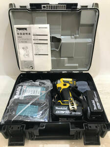 【未使用品】makita(マキタ) 18v充電式インパクトドライバ フレッシュイエロー TD173DGXFY/ITEPEGR7LDW8