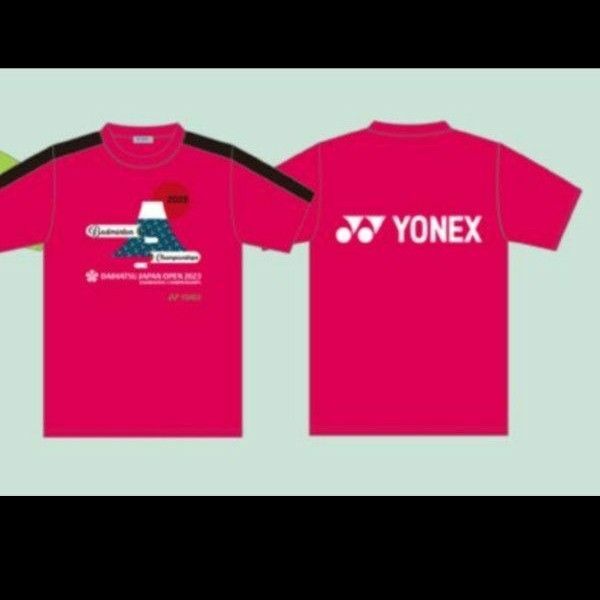 ラストYONEX ヨネックスダイハツ ジャパンオープン 2023 メインTシャツ