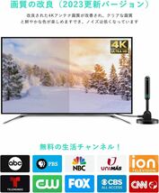 室内アンテナ4K HDTV設置簡単 USB式 (ブルー）#933_画像3