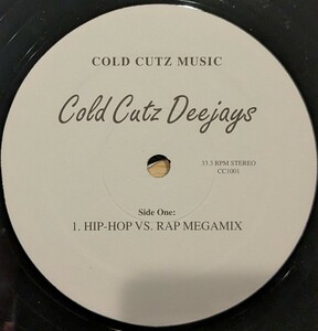 ■ホワイトオンリー■COLD CUTZ DEEJAYS / Hip-Hop VS. Rap Megamix■DJSpinbad