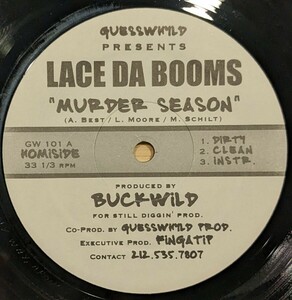 ■90sアングラ■LACE DA BOOMS / Murder Season■BuckwildDITC