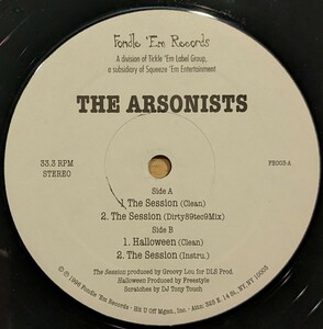 ■90sアングラ 2枚セット！■THE ARSONISTS / The Session - Blaze■Fondle'EM