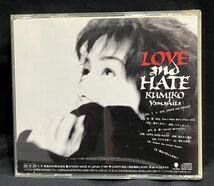 24/011 山下久美子 LOVE and HATE アルバム CD_画像2