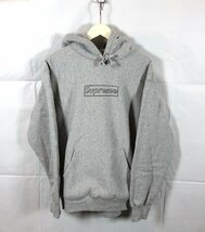 Supreme/シュプリーム KAWS Chalk Logo Hooded サイズ:M フード パーカー グレー ロゴ ☆良品☆[66-0311-N2]_画像1