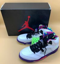 未使用展示品 NIKE ナイキ AIR JORDAN 5 RETRO BEL-AIR DB3335-100 サイズ:30cm エアジョーダン ベルエア スニーカー[75-0324-O4]☆良品☆_画像1