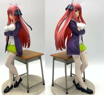 中野二乃 五等分の花嫁 1/8 スケール フィギュア コトブキヤ [311-0324-7S11]☆良品☆_画像3