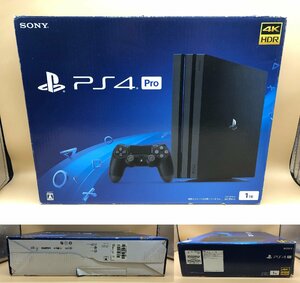 1円～ PS4 Pro CUH-7100B 1TB ジェットブラック ※欠品/備考あり※ SONY PlayStation4 ソニー プレステ4 ☆良品☆ [298-0329-T2]