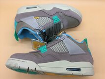 ☆未使用品☆ NIKE×UNION AIR JORDAN 4 RETORO SP DJ5718 242 27cm スニーカー ナイキ エアジョーダン TAUPE HAZE トープヘイズ[75]_画像5