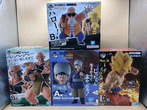 1円～ 未開封 ドラゴンボール 一番くじ フィギュア 4点まとめ A賞 孫悟空/B賞 亀仙人/B賞 ナッパ/E賞 孫悟空 ☆良品☆ [322-0321-2T2]