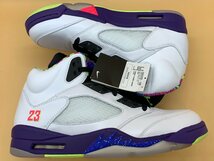 未使用展示品 NIKE ナイキ AIR JORDAN 5 RETRO BEL-AIR DB3335-100 サイズ:30cm エアジョーダン ベルエア スニーカー[75-0324-O4]☆良品☆_画像7