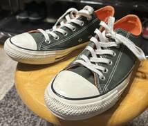 CONVERSE ローカット カーキ jp25.5cm us7 状態◎_画像1