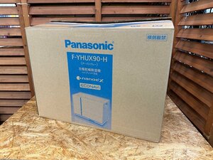 ●【使用感少な目/箱付】Panasonic パナソニック 衣類乾燥除湿機 F-YHUX90-H 2021年製 ハイブリッド方式 ナノイーX●