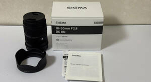 ◯美品◯　SIGMA シグマ 18-50mm F2.8 DC DN Contemporary ライカLマウント