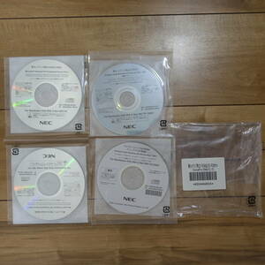 NEC recovery disk VersaPro(VM&VC)/5 Windows Vista, Windows XP Professional SP2 Application CD attaching 