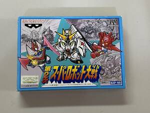 FC 新品未使用　美品　第2次スーパーロボット大戦　箱説付き　珍品　レア　ファミコン 