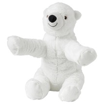 IKEA ぬいぐるみ, SNUTTIG （小）スヌッティグ オフホワイト/シロクマの赤ちゃん, 32 cm 送料￥750！_画像2