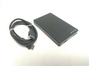 《送料無料》2.5インチ SSDケース USB 3.0 外付け SATA接続 ブラック