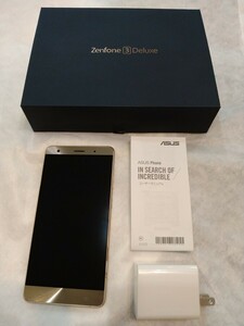 ASUS Zenfone 3 deluxe zs570kl GD256S6 ゴールド　国内正規品　SIMフリー