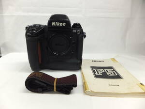  Nikon F5 ニコン　一眼レフ フィルムカメラ・MF-28　マルチコントロールバック　専用ストラップ　取説　付　