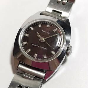 【1円】 時計 TIMEX タイメックス 自動巻き 3針 ラウンド 腕時計 ウォッチ 稼働品の画像1