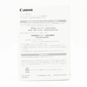 美品☆キヤノン Canon EOS 5D Mark IV 取扱使用説明書の画像2